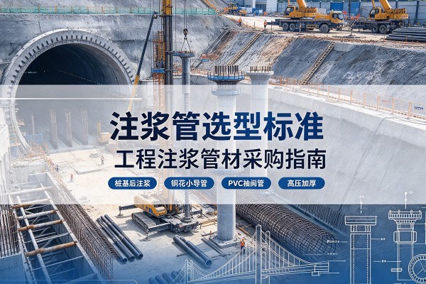 无为注浆管选型标准